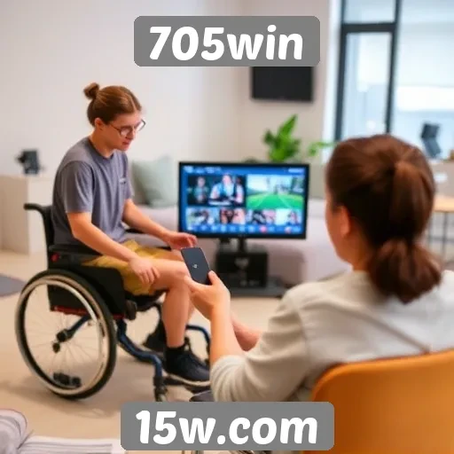 Acessibilidade e interface do usuário no 705win